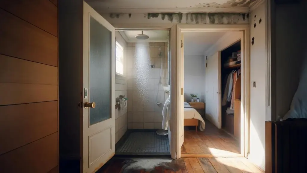 Le drame de la salle de bain derrière une porte ouverte – pourquoi cette astuce anti-moisissure soi-disant ingénieuse peut détruire votre maison et votre santé