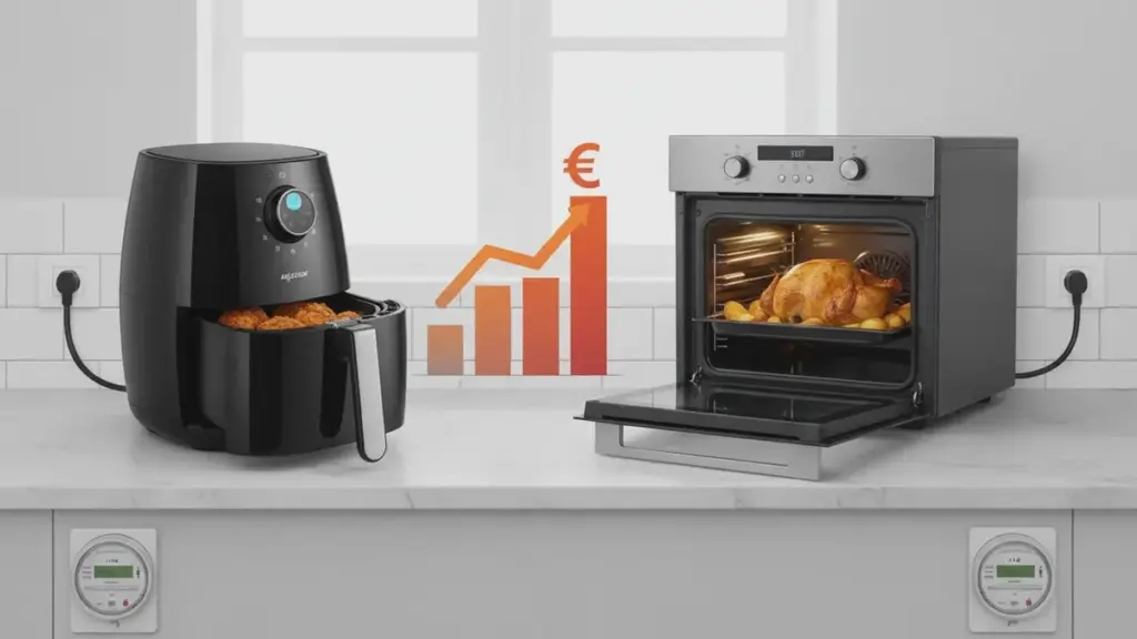 Friteuse à air vs four électrique : voici lequel fait vraiment exploser votre facture