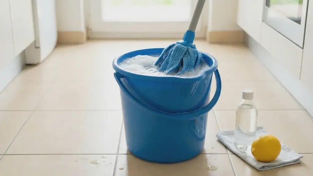 Que mettre dans le seau pour laver le sol sans traces ? L’astuce secrète des femmes de ménage